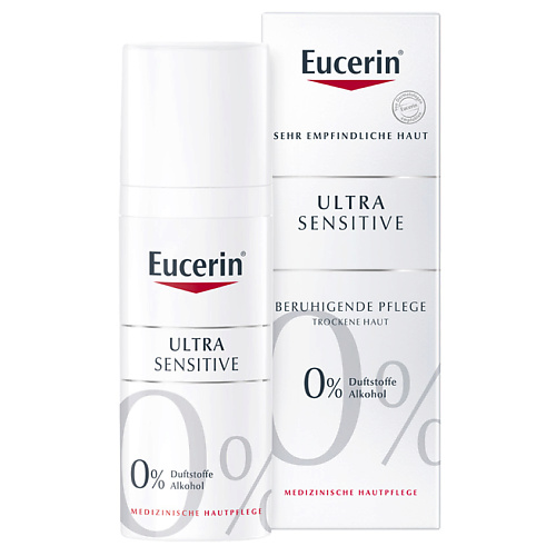 EUCERIN Успокаивающий крем для чувствительной сухой кожи UltraSensitive 50 #1