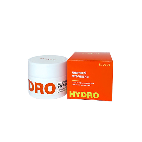 EVOLUT Матирующий анти-акне крем «HYDRO» 50 #1