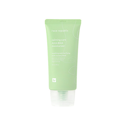 FACE REPUBLIC Крем для лица успокаивающий с AHA и BHA кислотами Calming care AHA/BHA moisturizer 50 #1