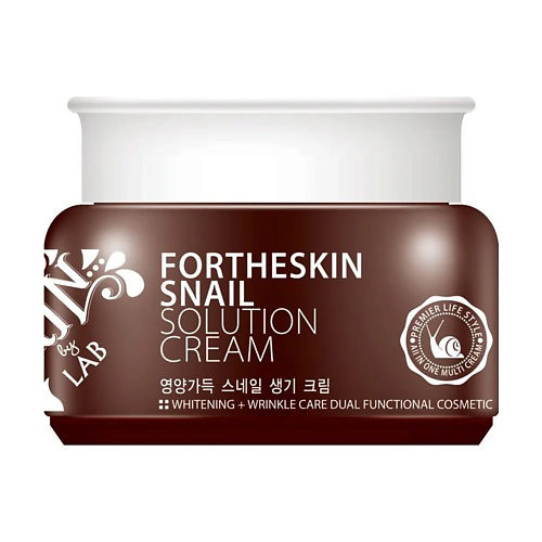 FOR THE SKIN BY LAB Крем для лица МУЦИН УЛИТКИ FORTHESKIN SNAIL SOLUTION CREAM 100 #1