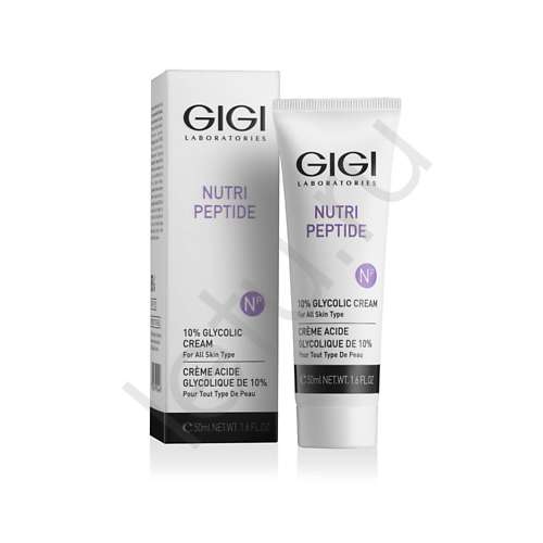 GIGI 10% гликолевый крем для всех типов кожи Nutri Peptide 50 #1