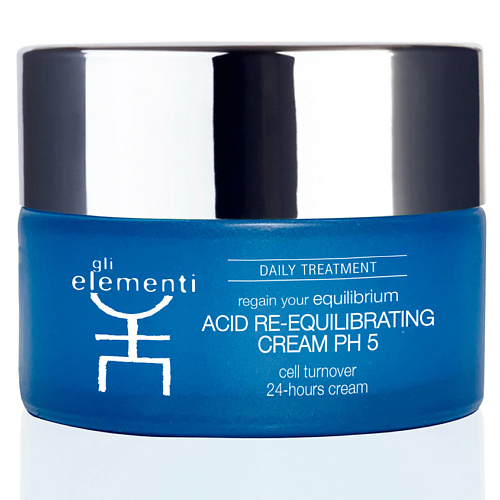 GLI ELEMENTI Крем для лица, восстанавливающий pH-баланс кожи Acid Re-equilibrating Cream pH5 50 #1