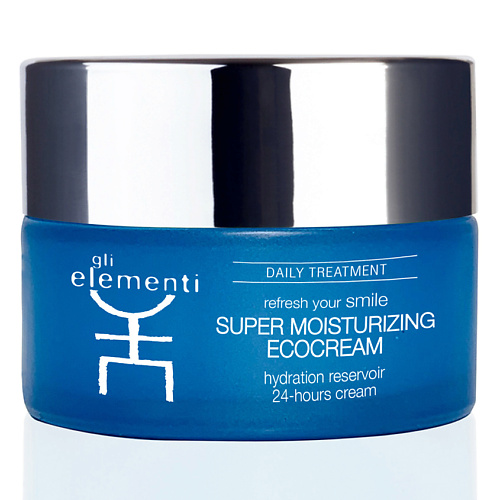 GLI ELEMENTI Крем для лица супер увлажняющий Super Moisturizing Ecocream 50 #1