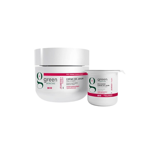 GREEN SKINCARE Дневной крем против морщин с гиалуроновой кислотой Youth+ 50 #1