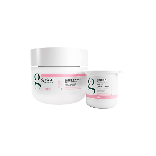 GREEN SKINCARE Успокаивающий питательный крем для чувствительной кожи Sensi 50 #1