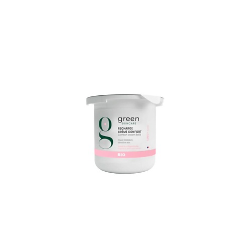 GREEN SKINCARE Успокаивающий питательный крем для чувствительной кожи сменный блок Sensi 50 #1