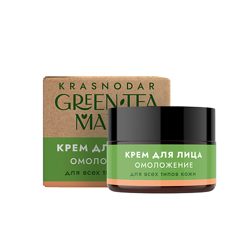 GREEN TEA MANIA Крем для лица Омоложение 50 #1