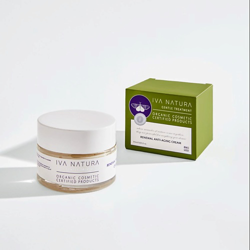 IVA NATURA Обновляющий антивозрастной крем для лица "Renewal anti-aging cream" 50 #1