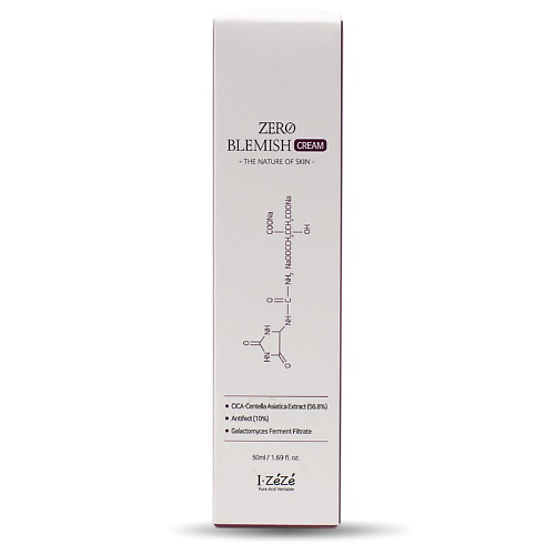 IZEZE Крем для проблемной кожи лица Zero Blemish Cream 50 #1