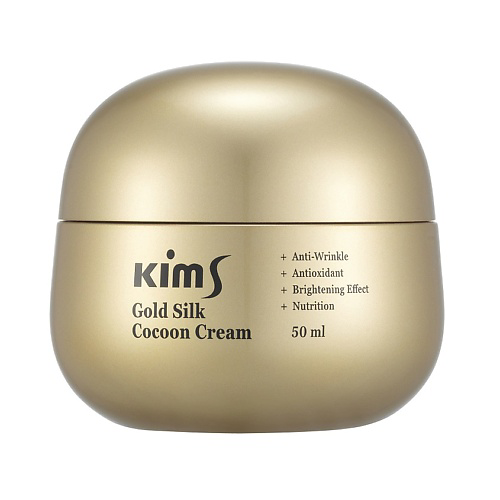 KIMS Крем антивозрастной для лица с протеинами кокона шелкопряда Gold Silk Cocoon Cream 50 #1