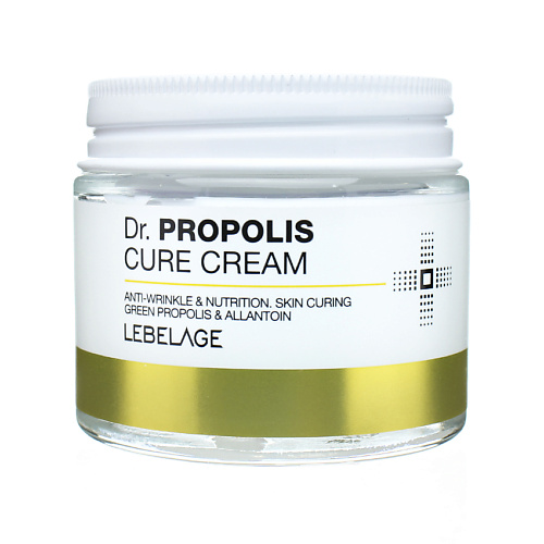 LEBELAGE Крем для лица с Прополисом антивозрастной Питающий Dr. Propolis Cure Cream 70 #1