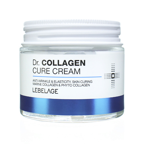 LEBELAGE Крем для лица с Коллагеном Придающий эластичность Dr.Collagen Cure Cream 70 #1