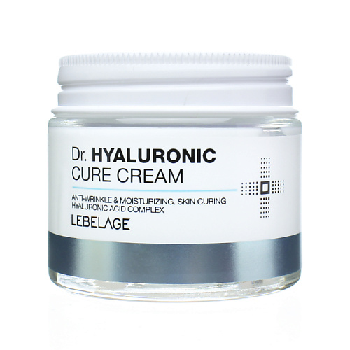 LEBELAGE Крем для лица с Гиалуроновой кислотой антивозрастной Dr. Hyaluronic Cure Cream 70 #1