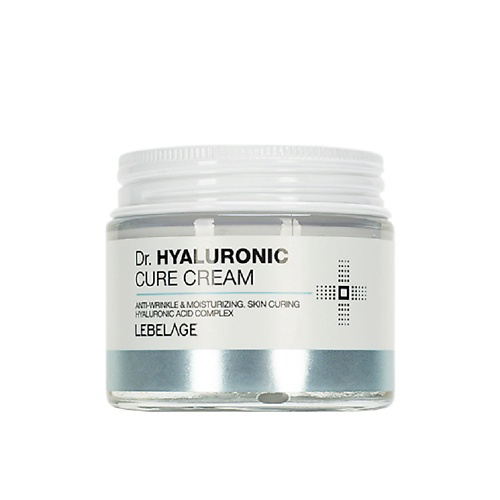 LEBELAGE Крем с гиалуроновой  кислотой Dr. HYALURONIC CURE CREAM 70 #1