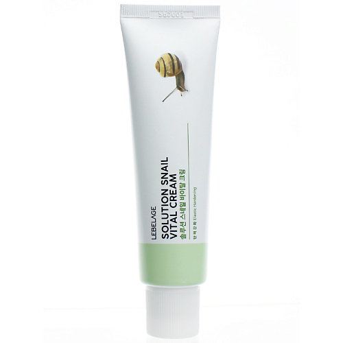 LEBELAGE Пептидный крем для лица с Улиточным Муцином Solution Snail Vital Cream 50 #1