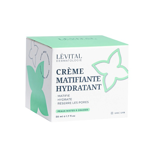 LEVITAL Крем для лица матирующий для жирной кожи с лифтинг-эффектом Crème Matifiante Hydratant 50 #1