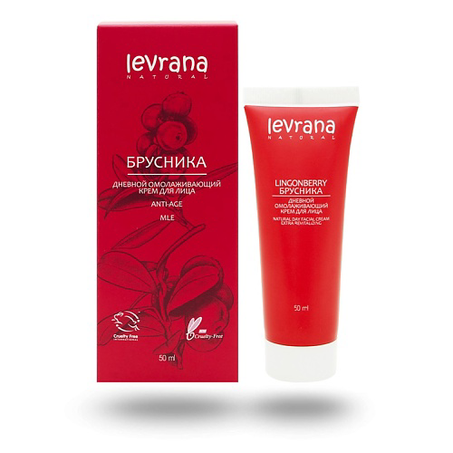 LEVRANA Крем для лица дневной омолаживающий Брусника Lingonberry Anti-Age Facial Cream 50 #1