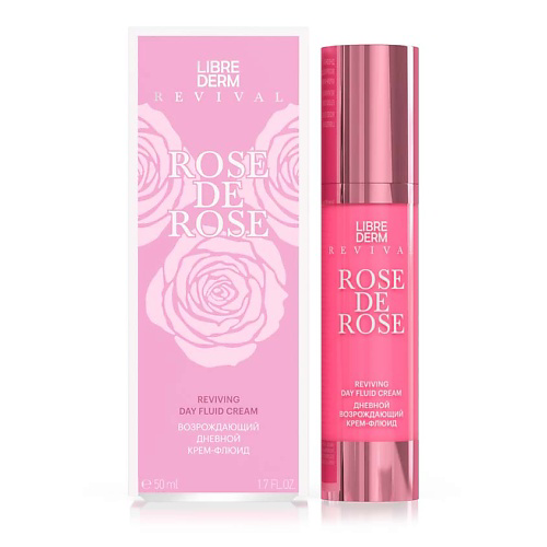 LIBREDERM Крем - флюид дневной возрождающий Rose de Rose Reviving Day Fluid Cream 50 #1