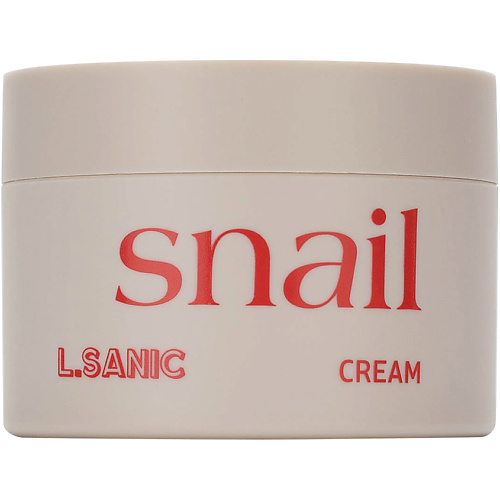 LSANIC Обновляющий крем для лица с муцином улитки и комплексом керамидов Snail Cream 50 #1