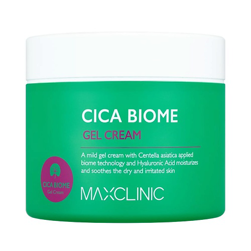 MAXCLINIC Гель-крем для кожи лица с Центеллой Cica Biome Gel Cream 200 #1