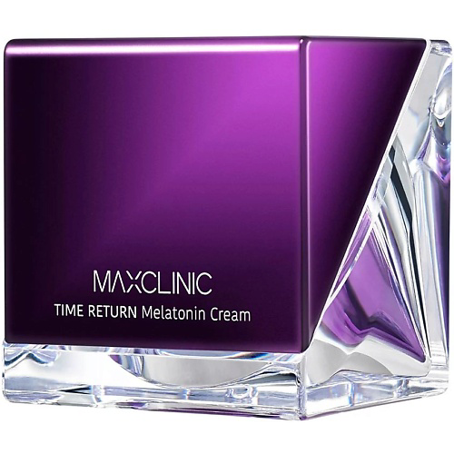 MAXCLINIC Крем для лица с мелатонином восстанавливающий Time Return Melatonin Cream 55 #1