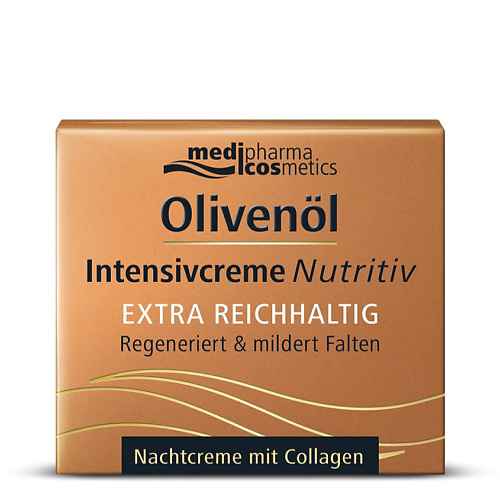 MEDIPHARMA COSMETICS Крем для лица интенсив питательный ночной Olivenol 50 #1