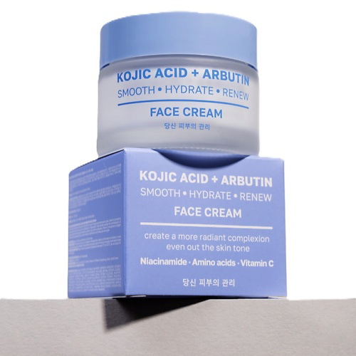 NAME SKIN CARE Крем для лица выравнивающий с Койевой кислотой и Арбутином 50 #1