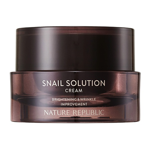 NATURE REPUBLIC Крем для лица с муцином улитки Snail Solution Cream 52 #1
