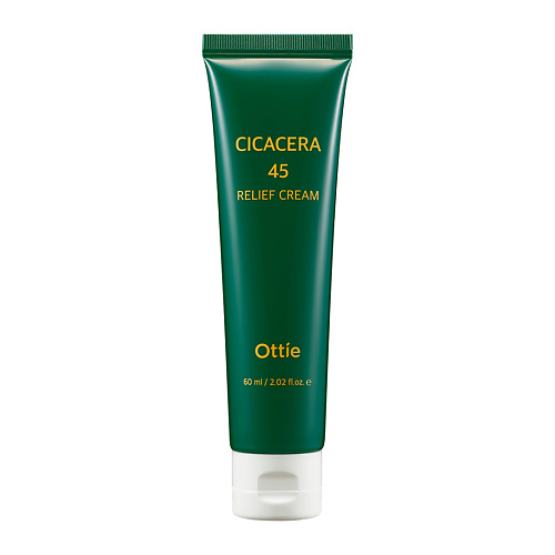 OTTIE Cicacera 45 Relief Cream Увлажняющий успокаивающий крем с центеллой азиатской 60 #1