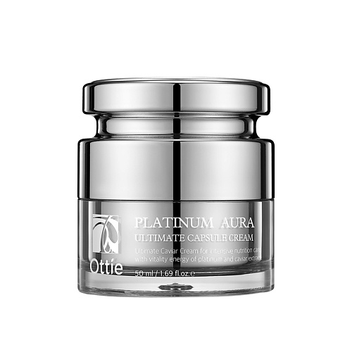 OTTIE Platinum Aura Ultimate Capsule Cream Anti-age крем с черной икрой и сливой какаду 50 #1