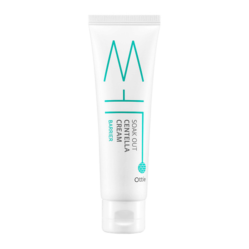 OTTIE Soak Out Centella Cream Barrier Слабокислотный успокаивающий крем с центеллой 50 #1