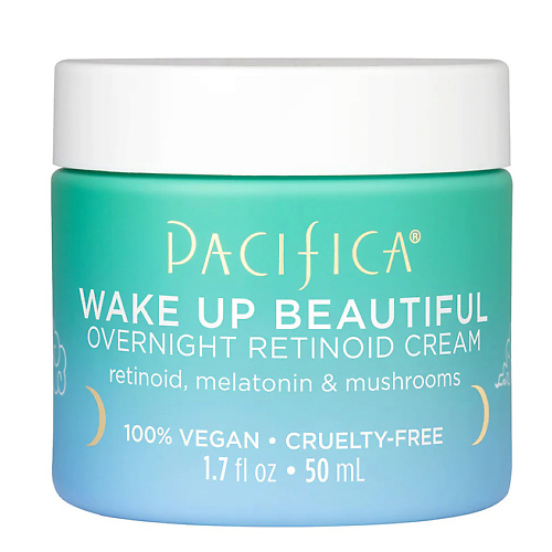 PACIFICA Крем для лица ночной с ретиноидами Wake Up Beautiful Overnight Retinoid Cream 50 #1