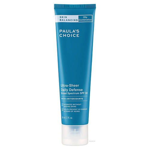 PAULA'S CHOICE Крем для лица Skin Balancing Ultra-Sheer Daily Defense SPF30 60 #1