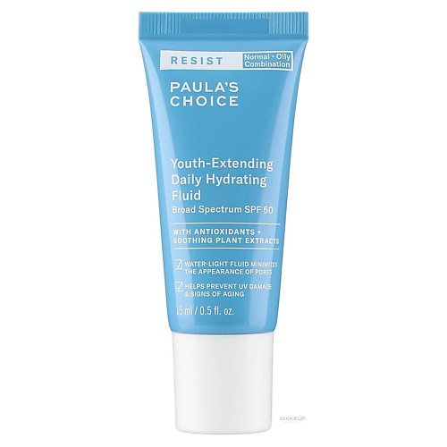 PAULA'S CHOICE Крем для лица Resist Youth-Extending Daily Hydrating Fluid SPF 50 15 #1