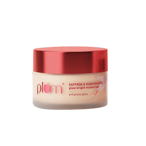 PLUM Крем для придания сияния коже лица с маслами Шафрана и Кумкумади с SPF35 50 #1