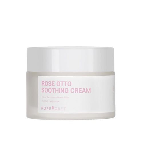 PUREFORET Крем для лица успокаивающий с экстрактом розы дамасской Rose Otto Soothing Cream 50 #1