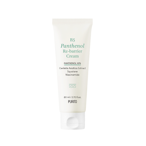 PURITO Восстанавливающий крем для лица с пантенолом B5 Panthenol Re-barrier Cream 80 #1