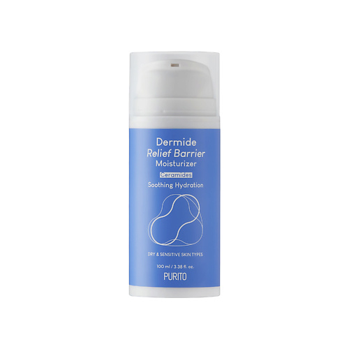 PURITO Восстанавливающий крем с керамидами Dermide Relief Barrier Moisturizer 100 #1