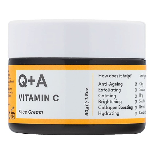 Q+A Крем для сияния лица Vitamin C Face Cream 50 #1