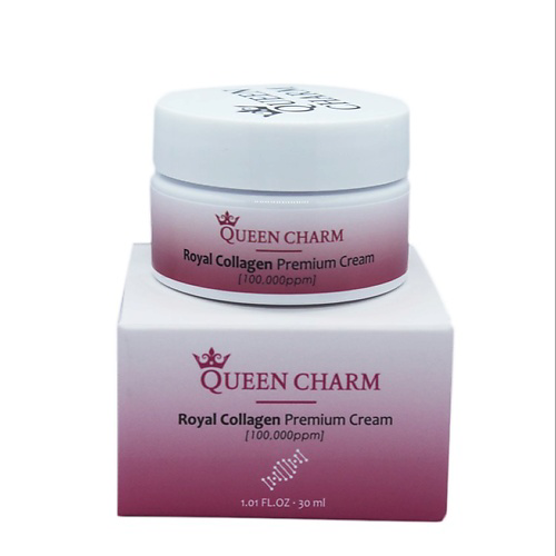QUEEN CHARM Крем для лица с коллагеном 10% 30 #1