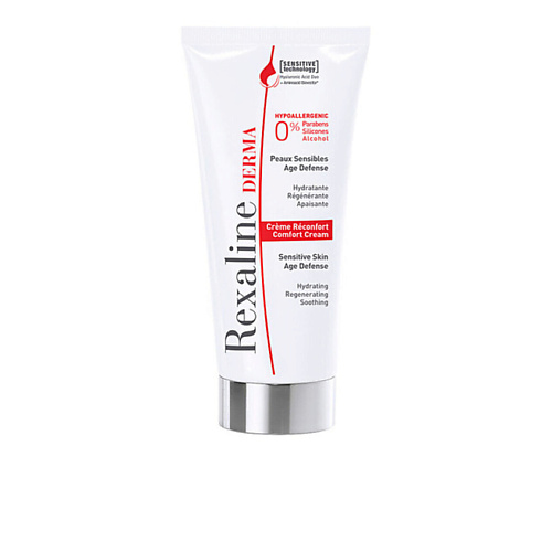 REXALINE Омолаживающий крем для чувствительной кожи лица Derma Comfort Cream 50 #1