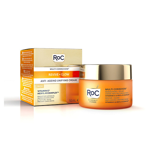 ROC Антивозрастной крем Multi Correxion Revive + Glow Unifying Cream Rich 50 #1