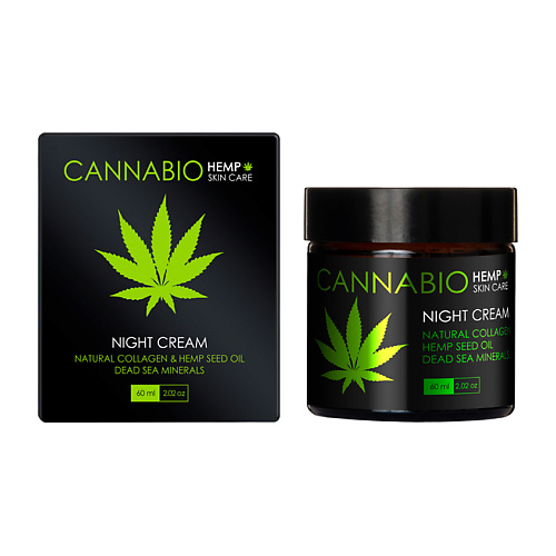 SEA OF SPA Крем для лица CANNABIO ночной 60 #1