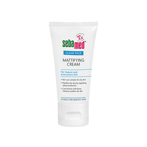 SEBAMED Матирующий себорегулирующий крем Clear Face Mattifying для жирной и проблемной кожи 50 #1