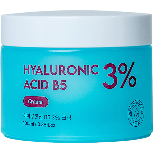 SHINCOS.LAB Увлажняющий крем с гиалуроновой кислотой и пантенолом Hyaluronic Acid B5 3% Cream 100 #1