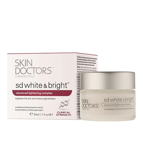 SKIN DOCTORS Skin Doctors Отбеливающий крем для лица и тела SD White & Bright 50 #1
