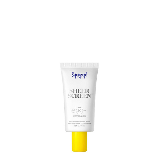 SUPERGOOP! Солнцезащитный крем Sheerscreen SPF30 45 #1