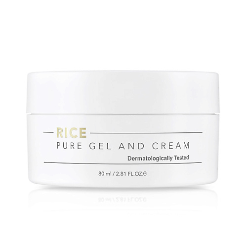 THANK YOU FARMER Крем-гель для лица Rice Pure Gel and Cream 80 #1
