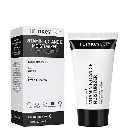 THE INKEY LIST Увлажняющий крем с витаминами Vitamin B, C and E Moisturizer 50 #1