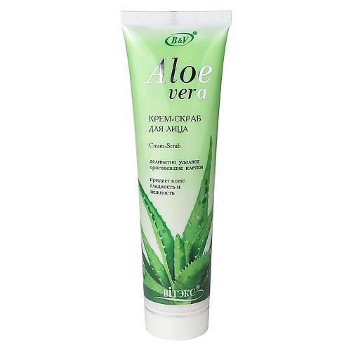ВИТЭКС Крем-скраб для лица ALOE VERA 100 #1